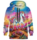 Rainbow Unicorn womens hoodie