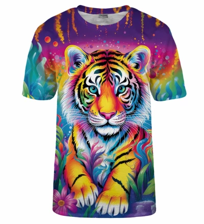 T-shirt Rainbow Tiger