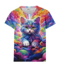 T-shirt damski Rainbow Kitty