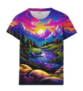 Rainbow Landscape womens t-shirt