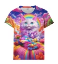 Pastel Cat t-shirt til kvinder