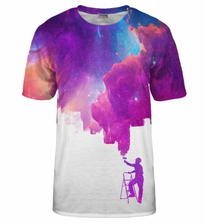 T-shirt Violet Painter