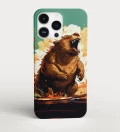 Hungry Capybara telefon etui, iPhone, Samsung, Huawei