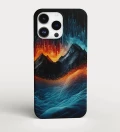Synthwave Mountain phone case, iPhone, Samsung, Huawei