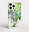 Electric Spirit Wolf phone case, iPhone, Samsung, Huawei
