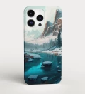 Winter River phone case, iPhone, Samsung, Huawei