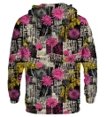 Floral News womens hoodie