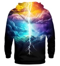 Rainbow Thunder womens hoodie