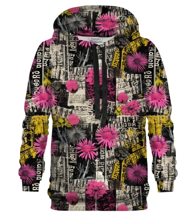 Floral News hoodie