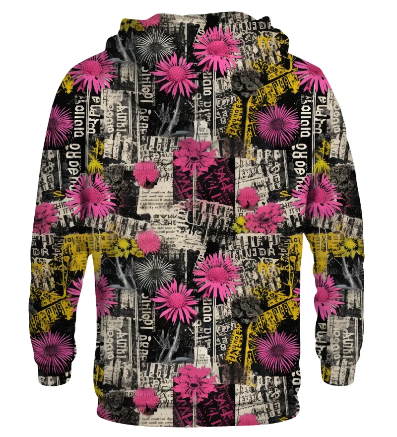 Floral News hoodie