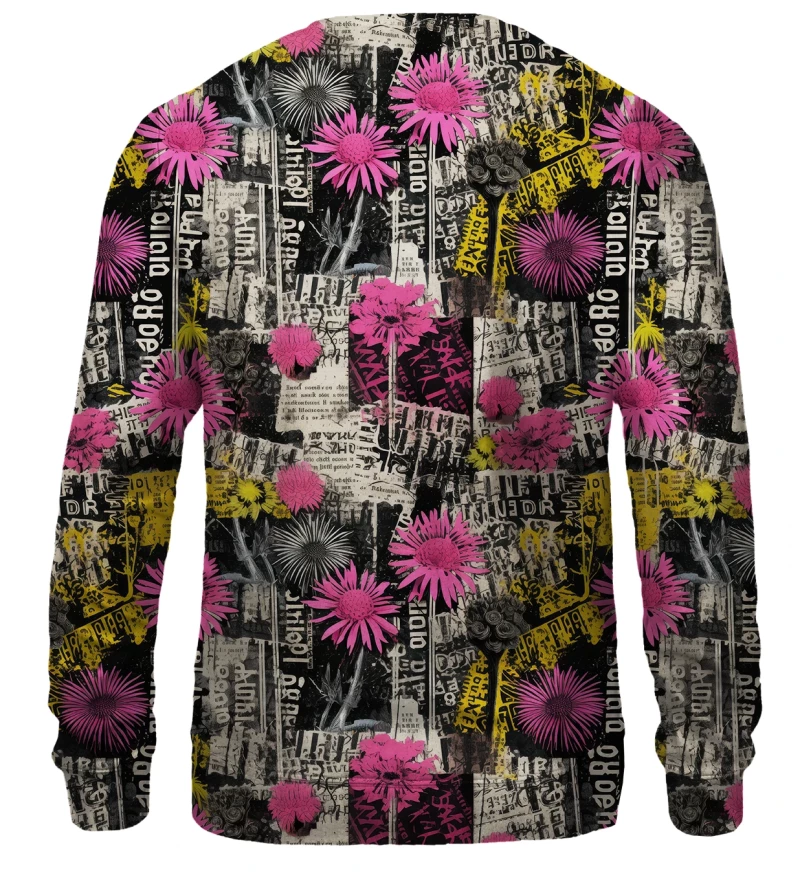Floral News sweatshirt