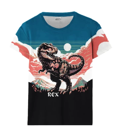 Pixel Rex t-shirt til kvinder