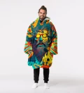 Psychodelic God huggie blanket