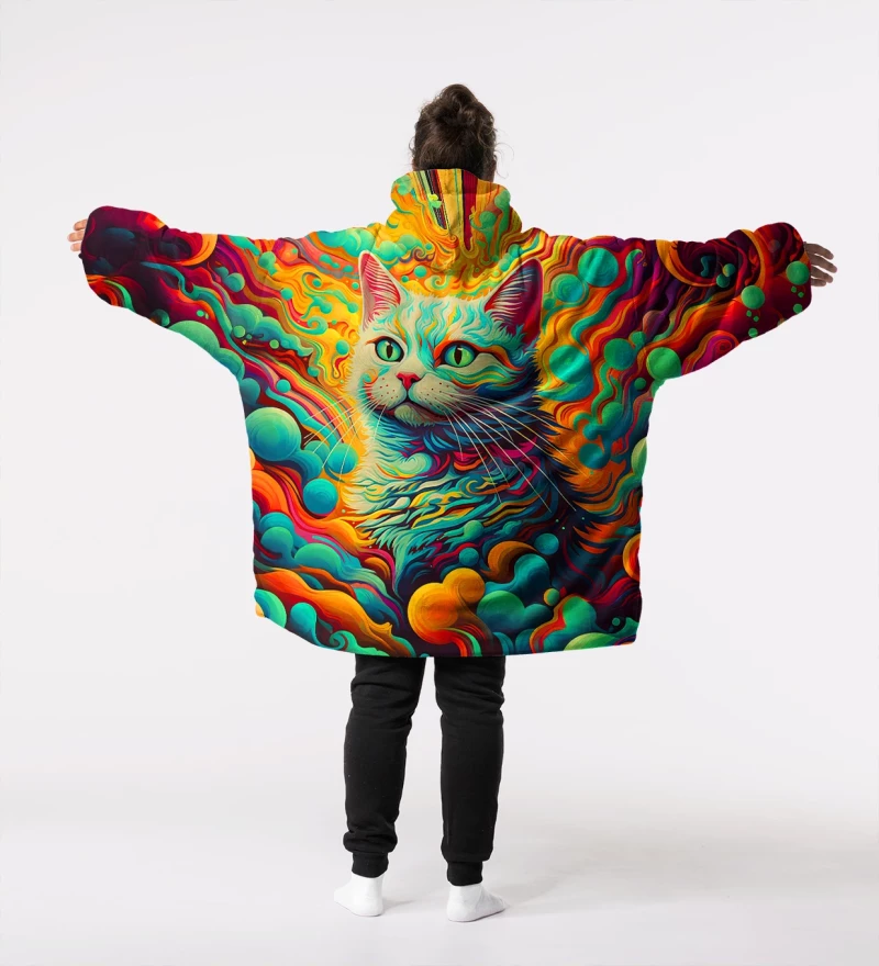 Oodie Psychedelic Kitten