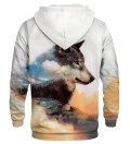 Double Exposure Wolf hoodie