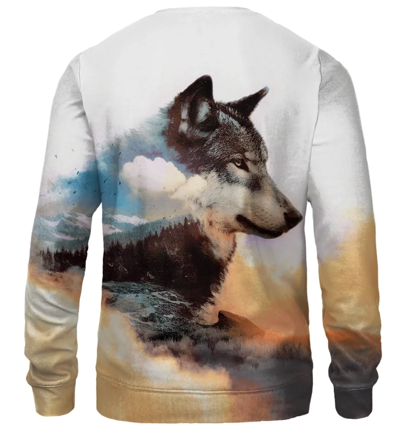 Bluza Double Exposure Wolf