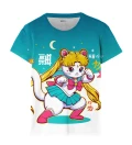 T-shirt femme Sailor Cat