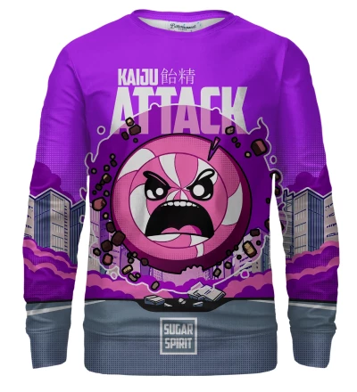 Candy Attack bluse med tryk