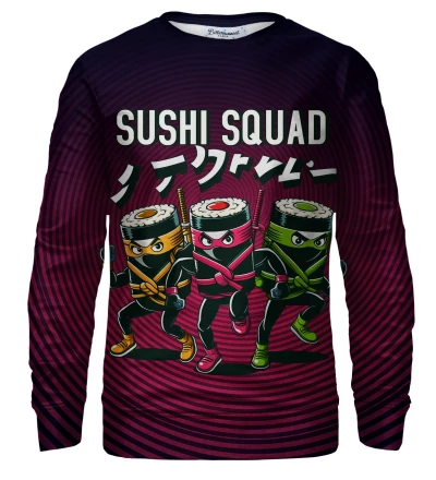Sushi Squad bluse med tryk