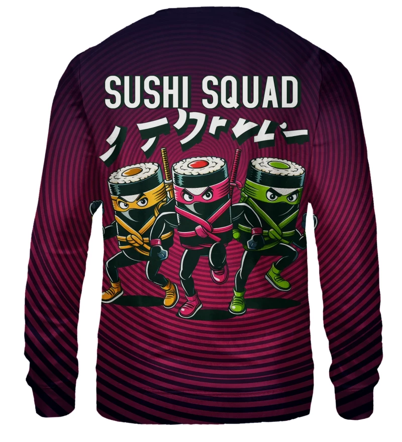 Sushi Squad bluse med tryk