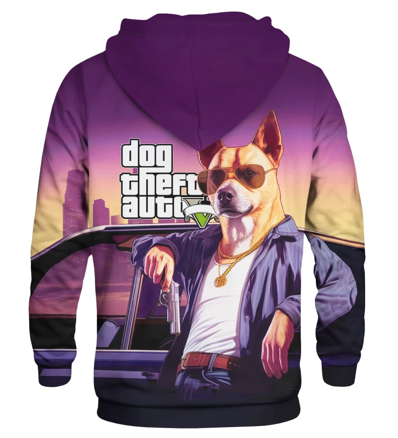 Dog theft Auto womens hoodie