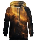 Black and Gold Nebula hoodie