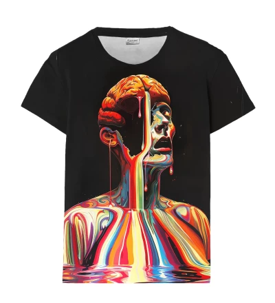 Colorful Brain t-shirt til kvinder