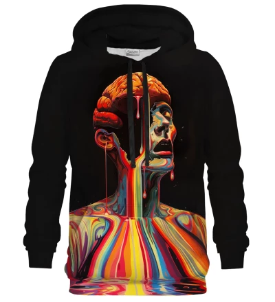 Colorful Brain womens hoodie