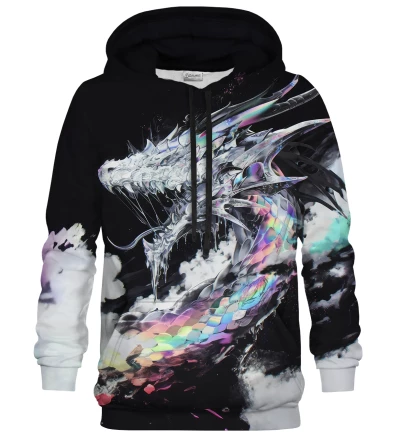 Hologram Dragon womens hoodie