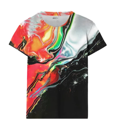 Colorful Hologram t-shirt til kvinder