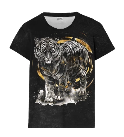 Fabulous Tiger Black womens t-shirt