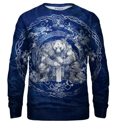 Nordic Bear bluse med tryk