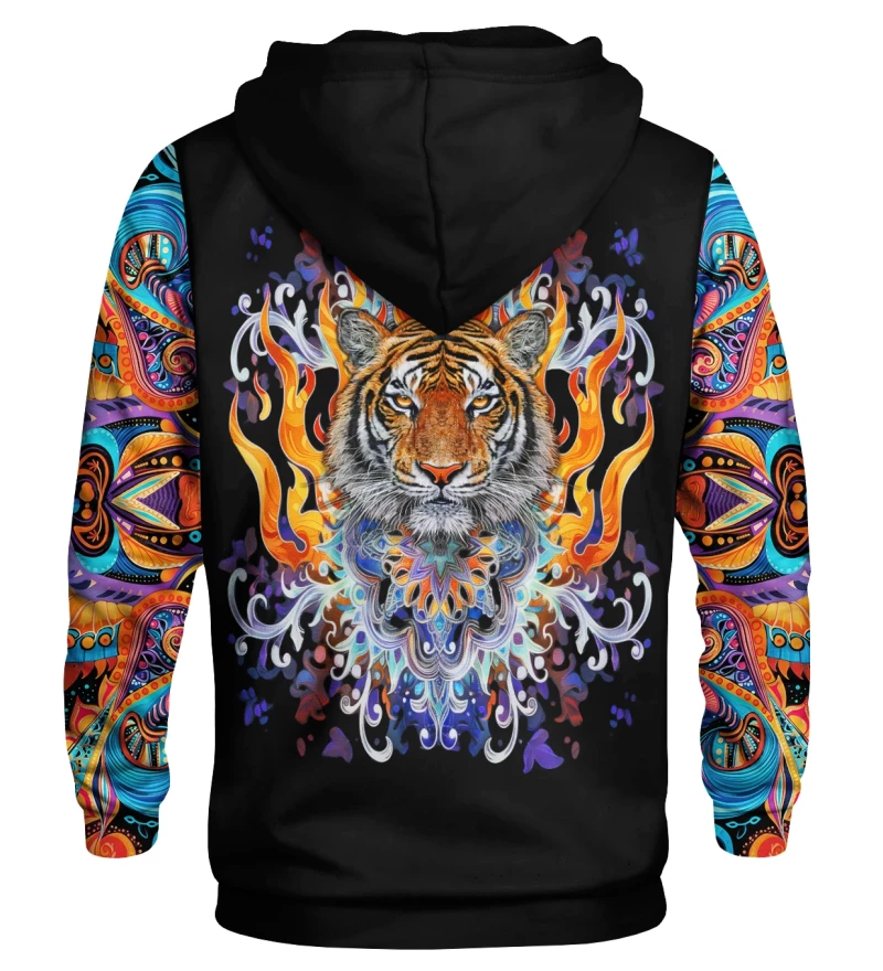 Flame Tiger hoodie