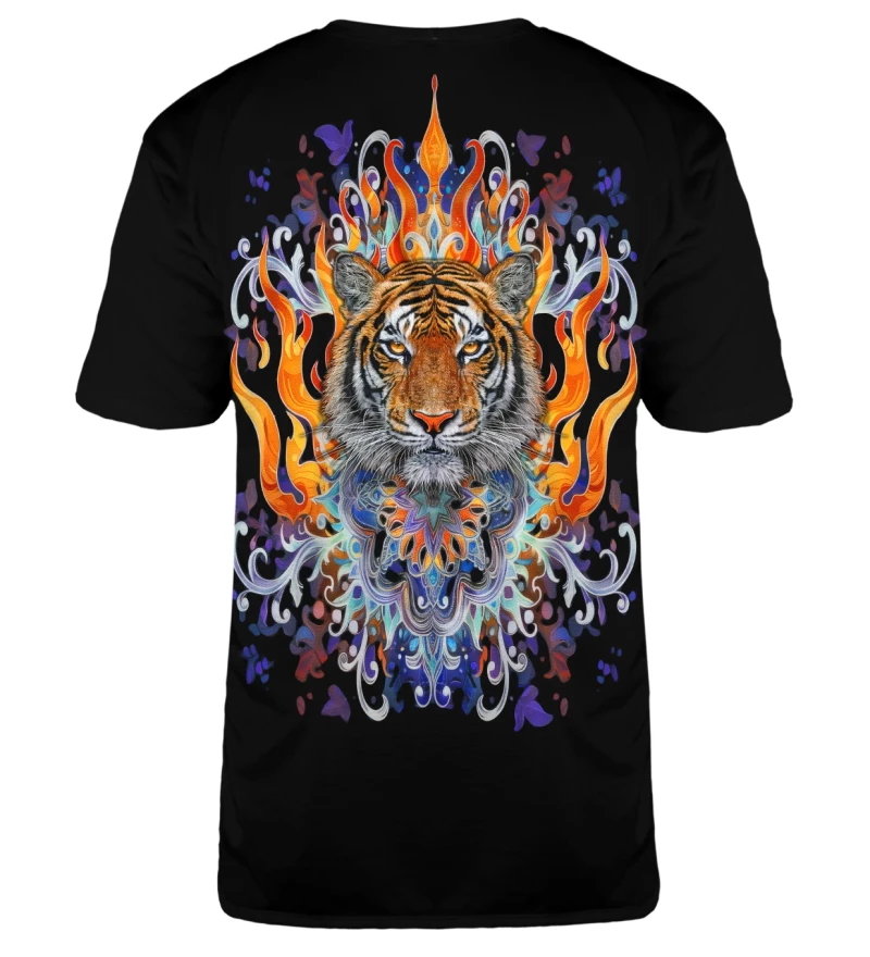 T-shirt Flame Tiger