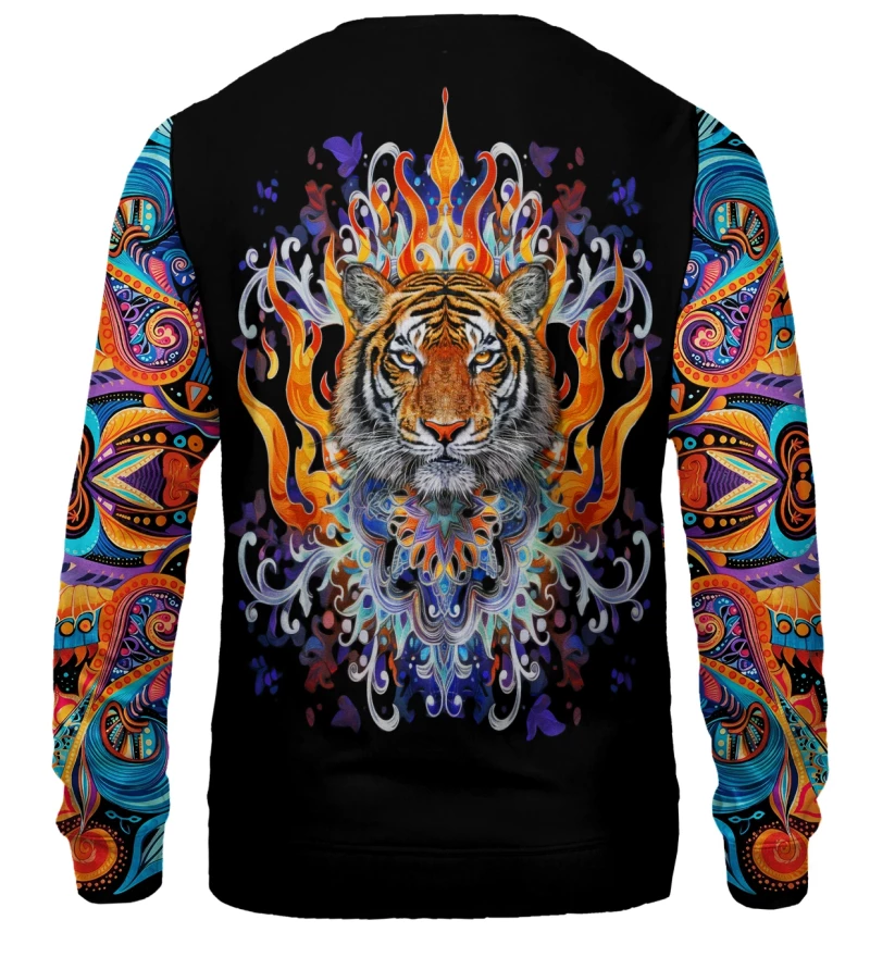 Flame Tiger sweatshirt