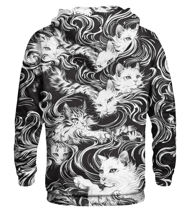 Bluza z kapturem BW Cats
