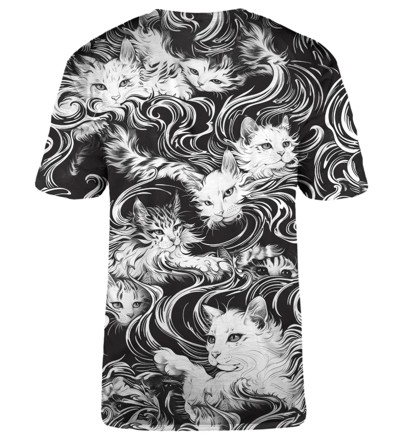 T-shirt BW Cats