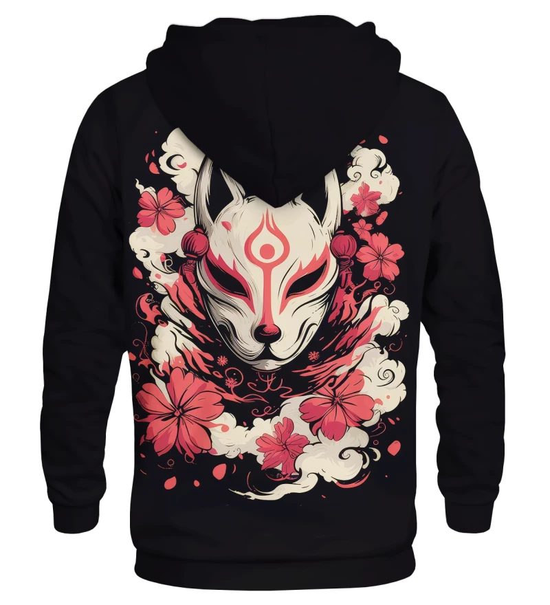 Bluza z kapturem Flower Kitsune