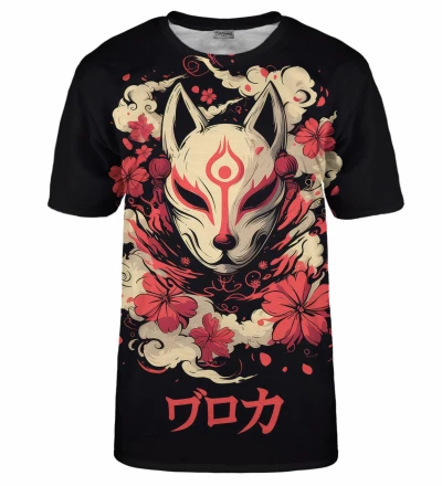 Flower Kitsune t-shirt