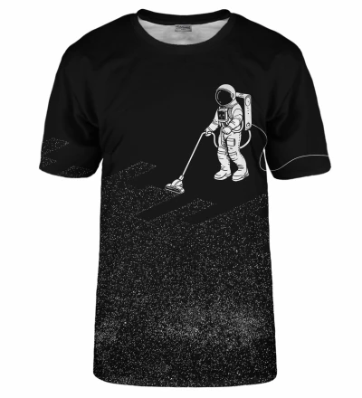 Vacuuming the galaxy t-shirt