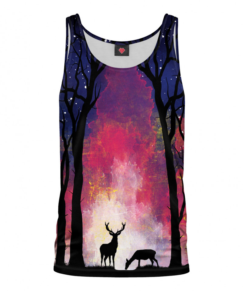 Tank Top DEER IN THE FOREST