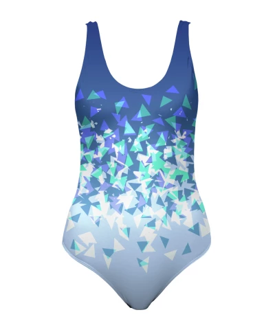 BLUE DISINTEGRATE Swimsuit