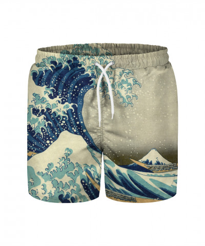 JAPANESE GREAT WAVE Swim Shorts