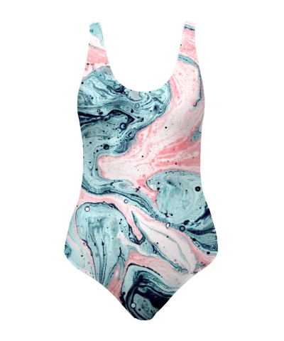 MARBLED TIDE Swimsuit