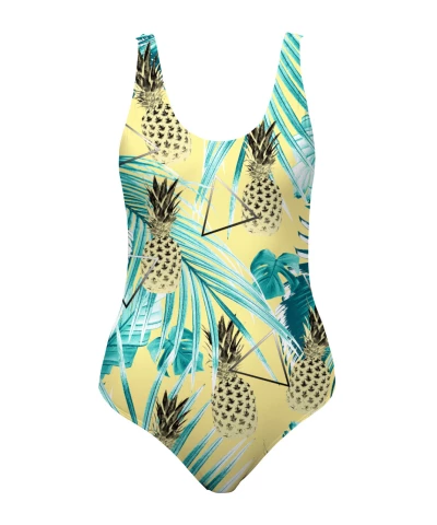TROPICAL PINEAPPLE JUNGLE Swimsuit