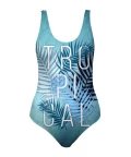 TROPICAL TYPO Swimsuit