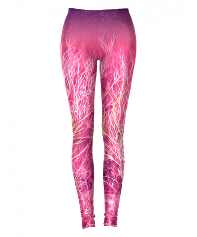 STARRY NIGHT IN A MAGIC FOREST Leggings