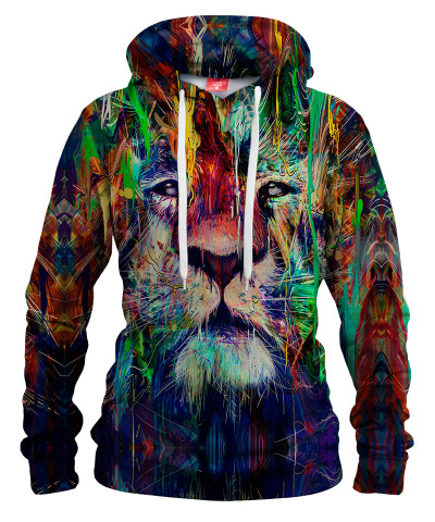 Damska bluza z kapturem LION