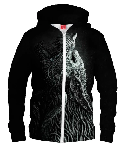 INFESTED WOLF Hoodie Zip Up