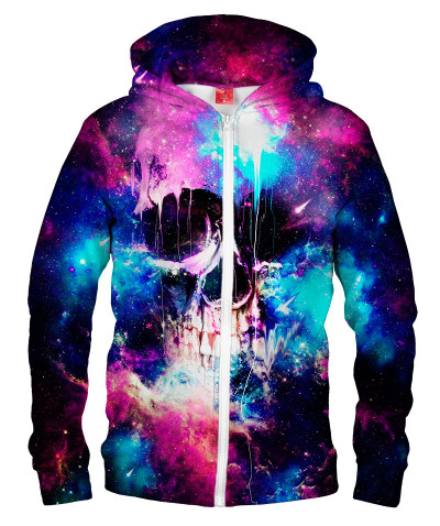 Bluza z zamkiem SPACE SKULL